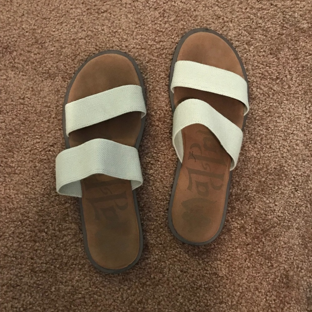 Mad love slide sandals